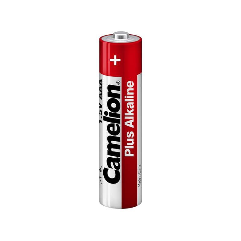 باتری نیم قلمی پلاس آلکالاین کملیون در بسته های 4 عددی 1/5 ولت مدل (Camelion Plus Alkaline LR03-BP4 1.5V AAA). - تصویر 2